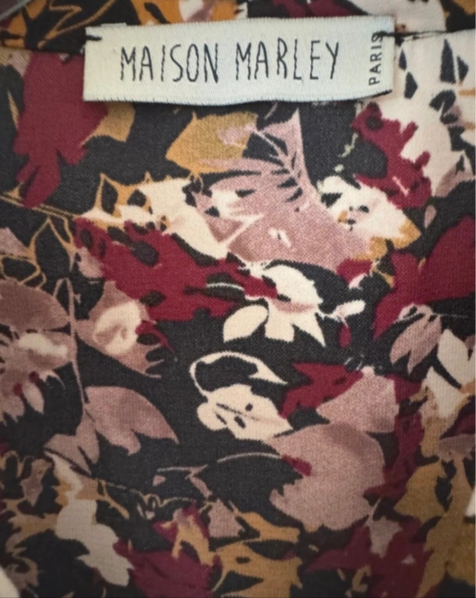 Maison Marley mini vestido estampado floral talla S 36 – photo 7